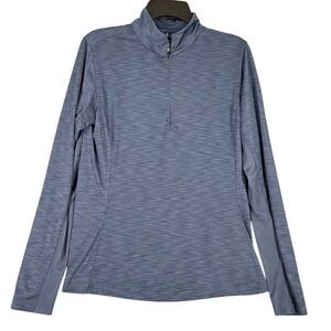 Slazenger Golf Quarter Zip Pullover Women M Athletic Performance Training Active